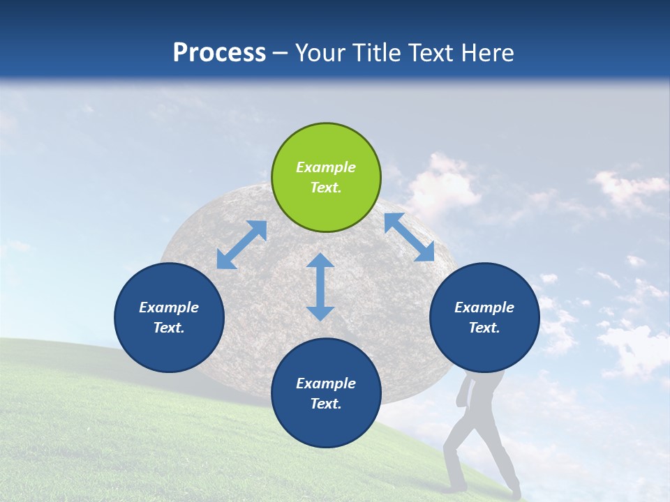 Obduracy Personnel Struggle PowerPoint Template
