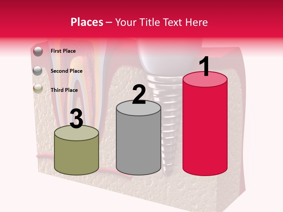 Corona Isolated Jaw PowerPoint Template