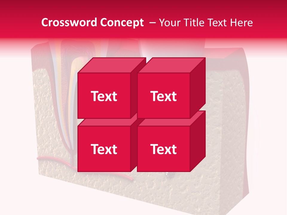 Corona Isolated Jaw PowerPoint Template