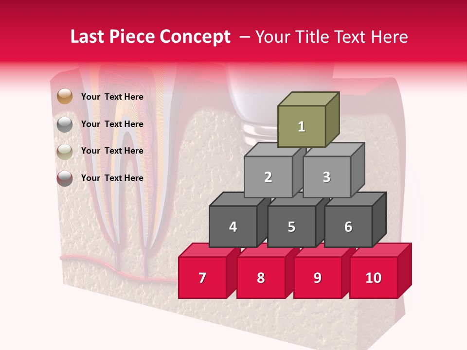 Corona Isolated Jaw PowerPoint Template