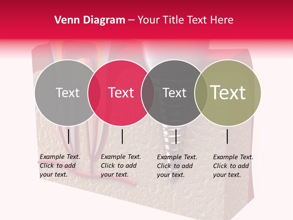 Corona Isolated Jaw PowerPoint Template