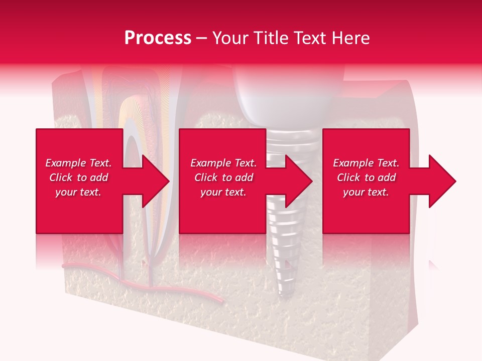 Corona Isolated Jaw PowerPoint Template