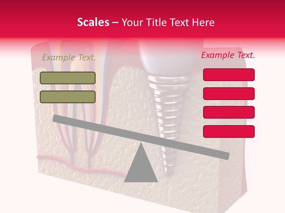 Corona Isolated Jaw PowerPoint Template