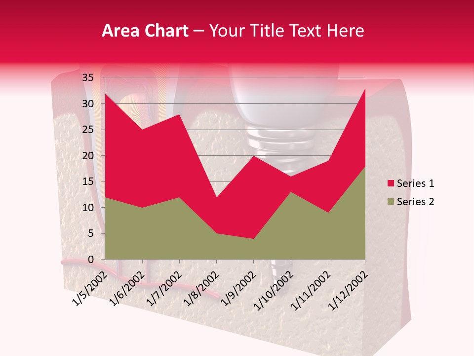 Corona Isolated Jaw PowerPoint Template