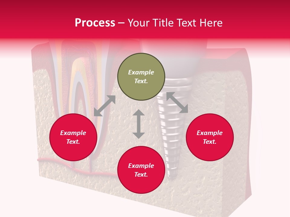 Corona Isolated Jaw PowerPoint Template