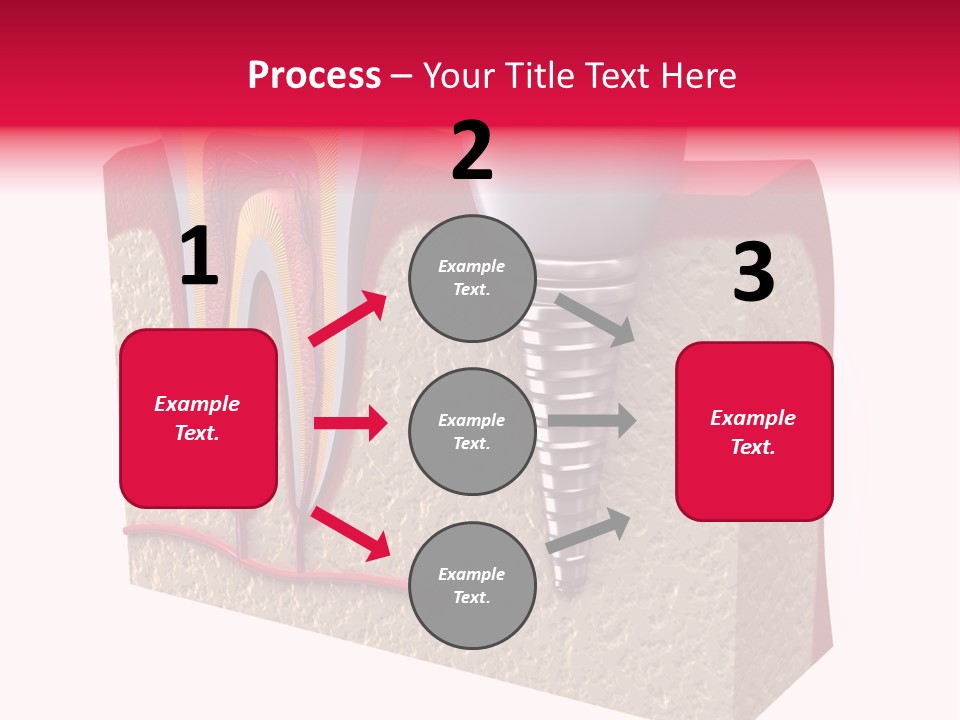 Corona Isolated Jaw PowerPoint Template