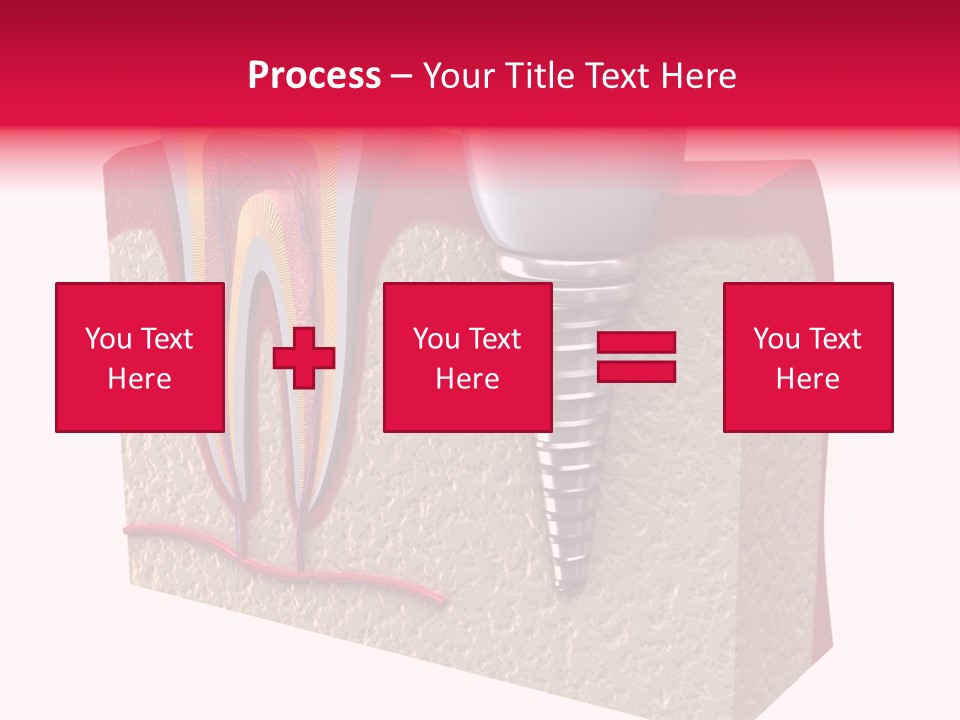 Corona Isolated Jaw PowerPoint Template