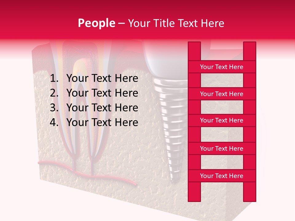 Corona Isolated Jaw PowerPoint Template