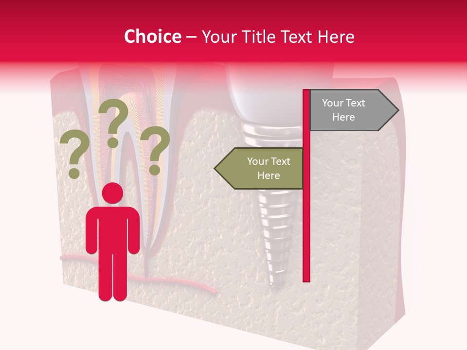Corona Isolated Jaw PowerPoint Template