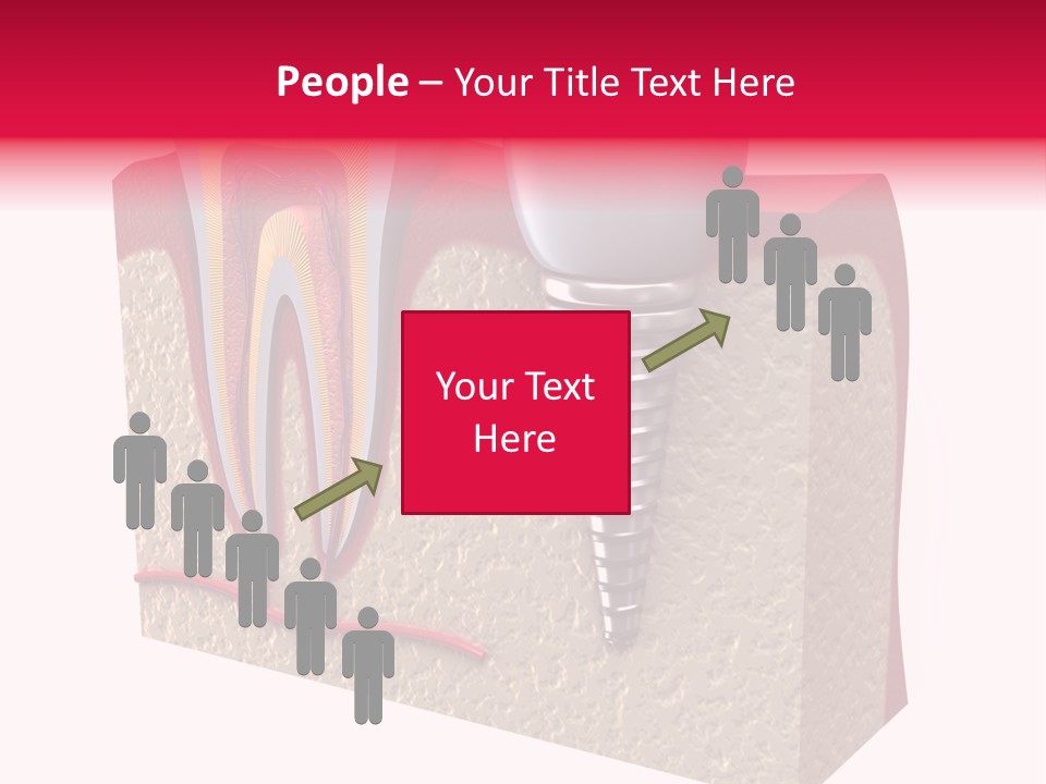 Corona Isolated Jaw PowerPoint Template