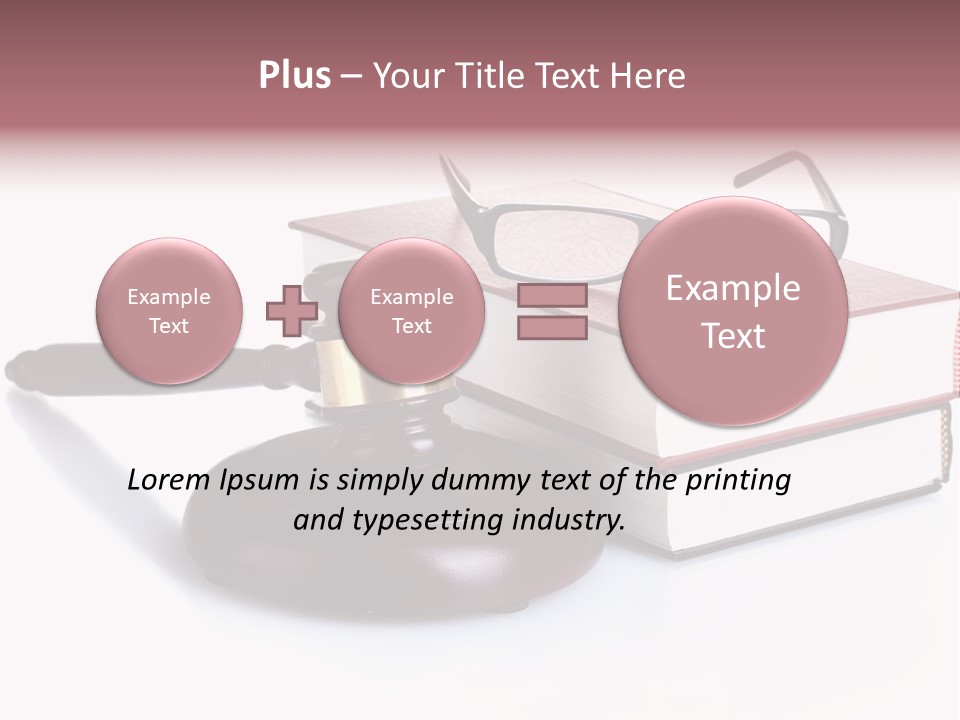 Truth Counsel Justice PowerPoint Template