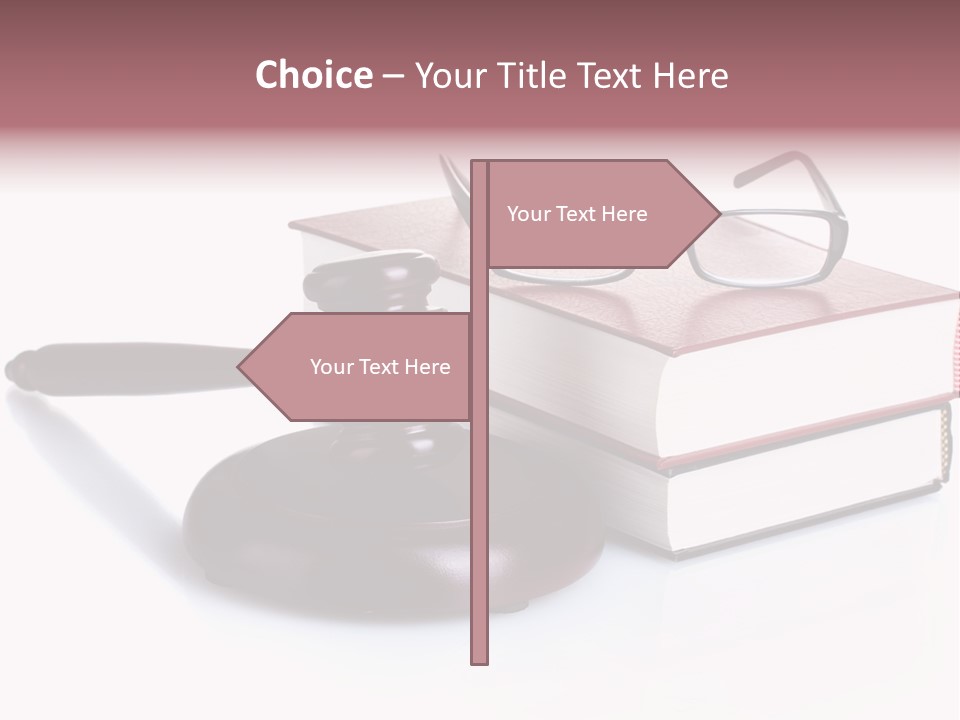 Truth Counsel Justice PowerPoint Template