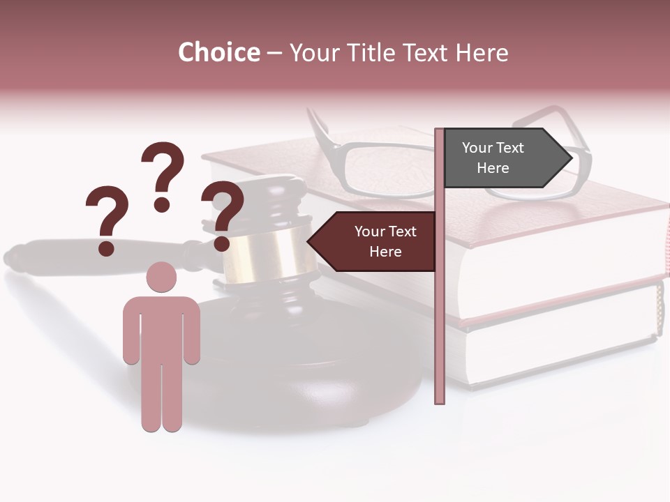 Truth Counsel Justice PowerPoint Template