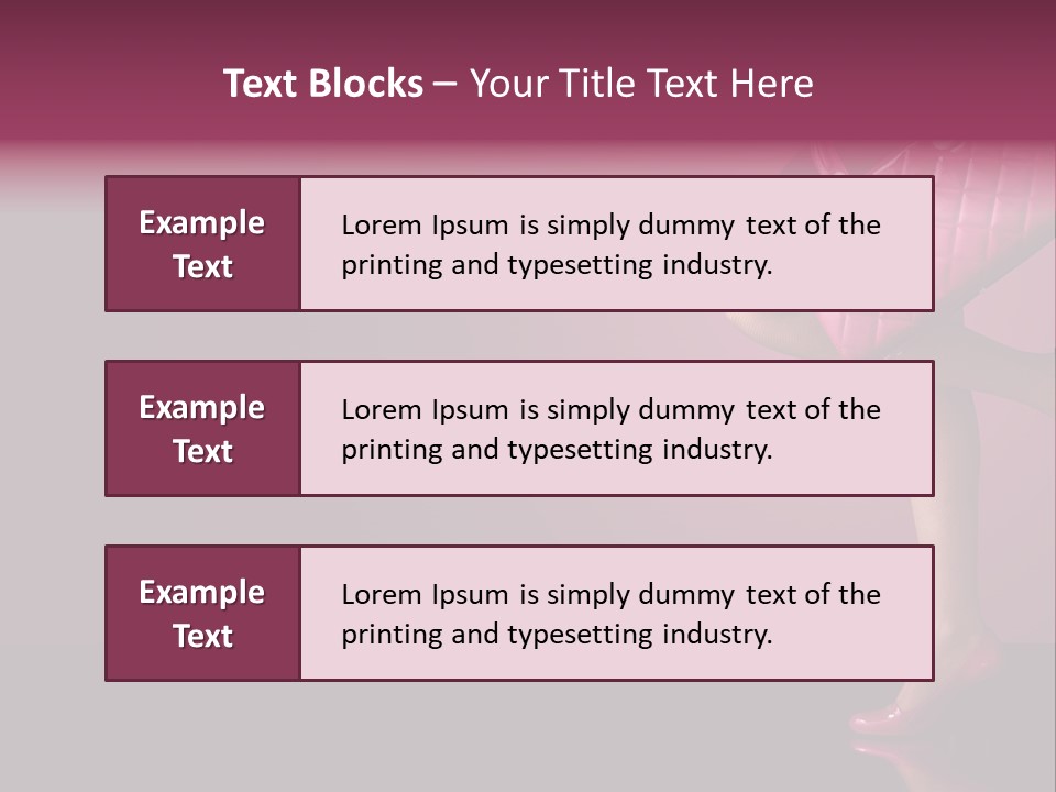 Background Style Model PowerPoint Template