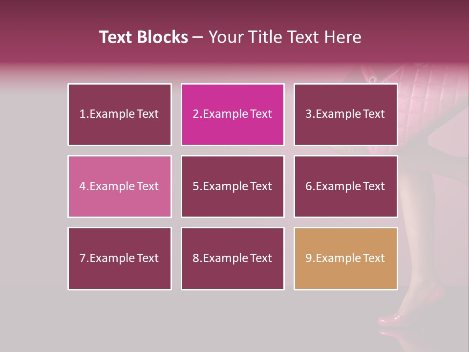 Background Style Model PowerPoint Template
