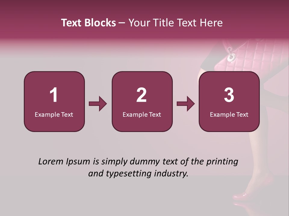 Background Style Model PowerPoint Template