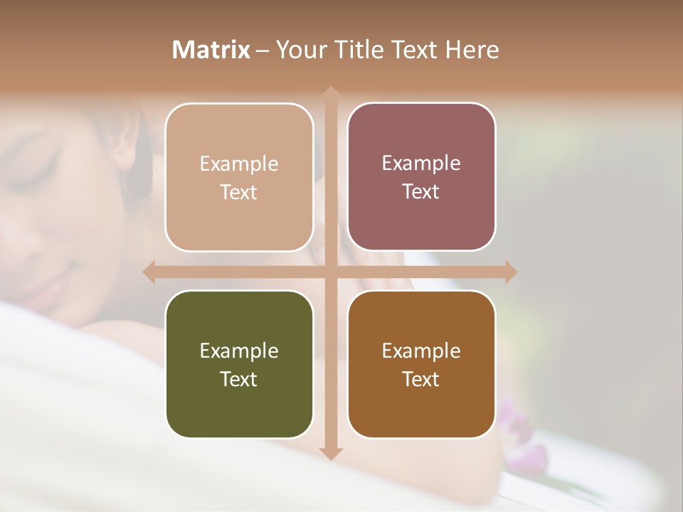 Lying Luxury Outside PowerPoint Template