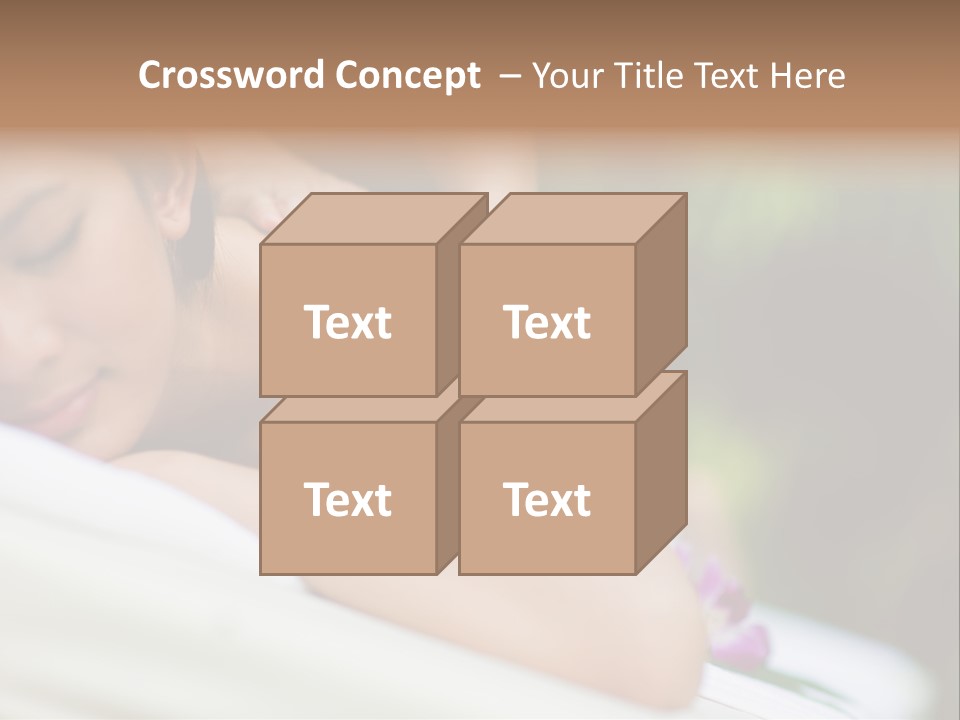 Lying Luxury Outside PowerPoint Template