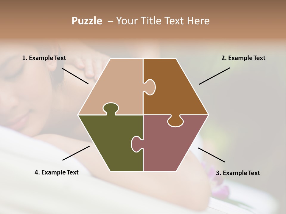 Lying Luxury Outside PowerPoint Template