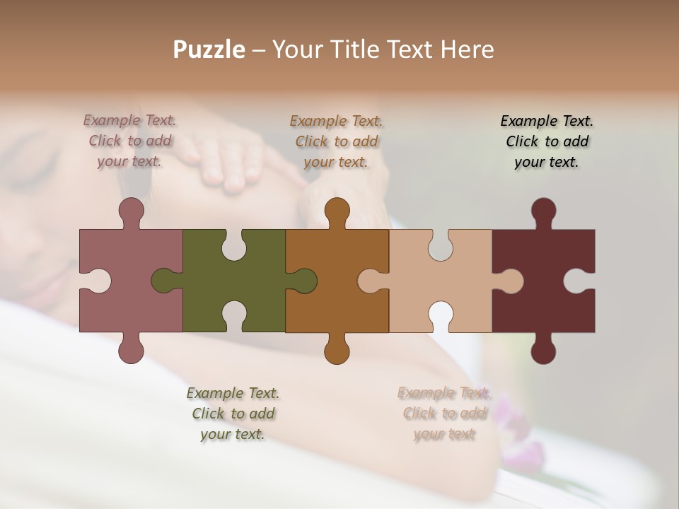 Lying Luxury Outside PowerPoint Template