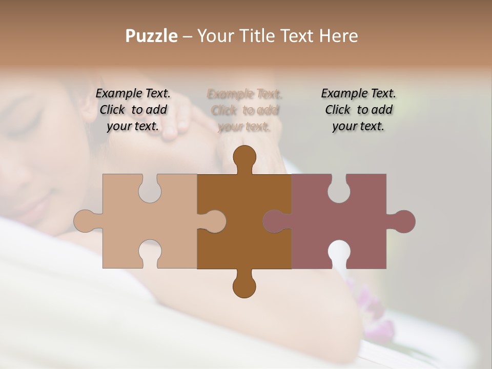 Lying Luxury Outside PowerPoint Template