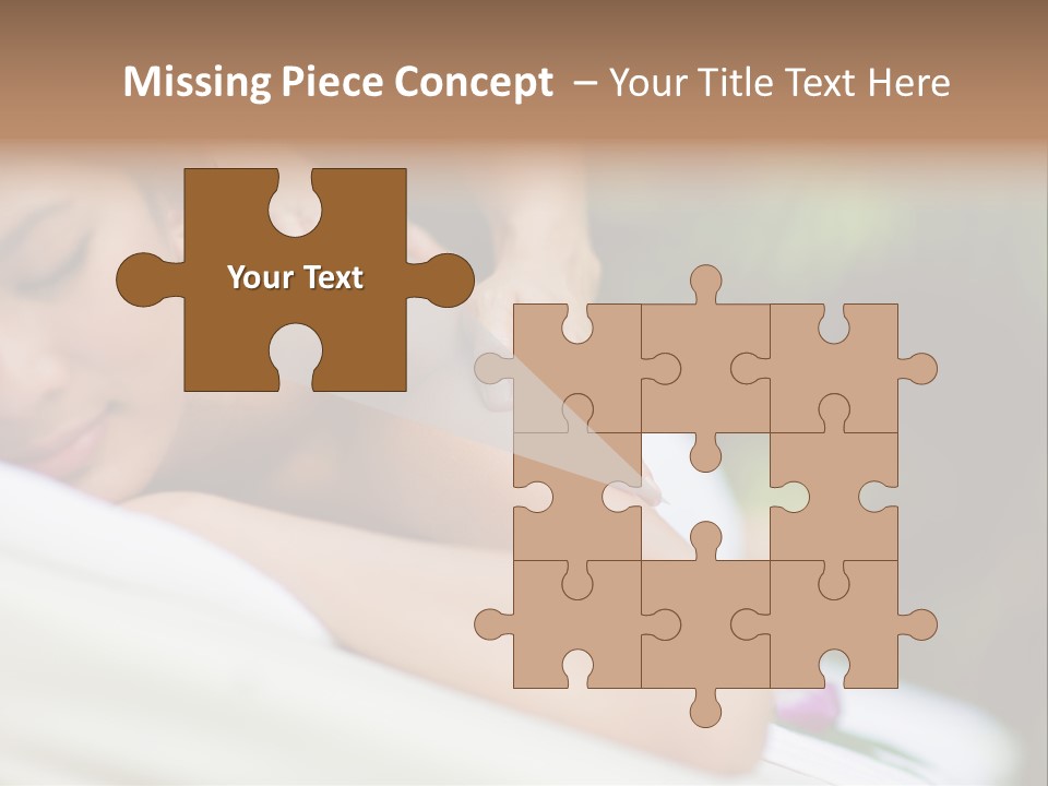 Lying Luxury Outside PowerPoint Template