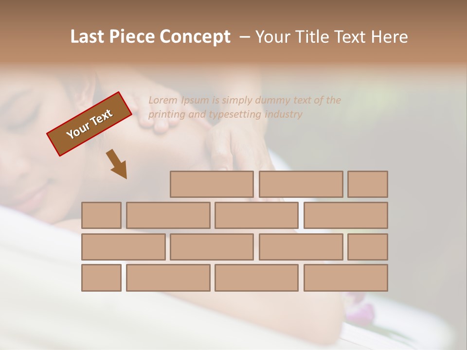 Lying Luxury Outside PowerPoint Template