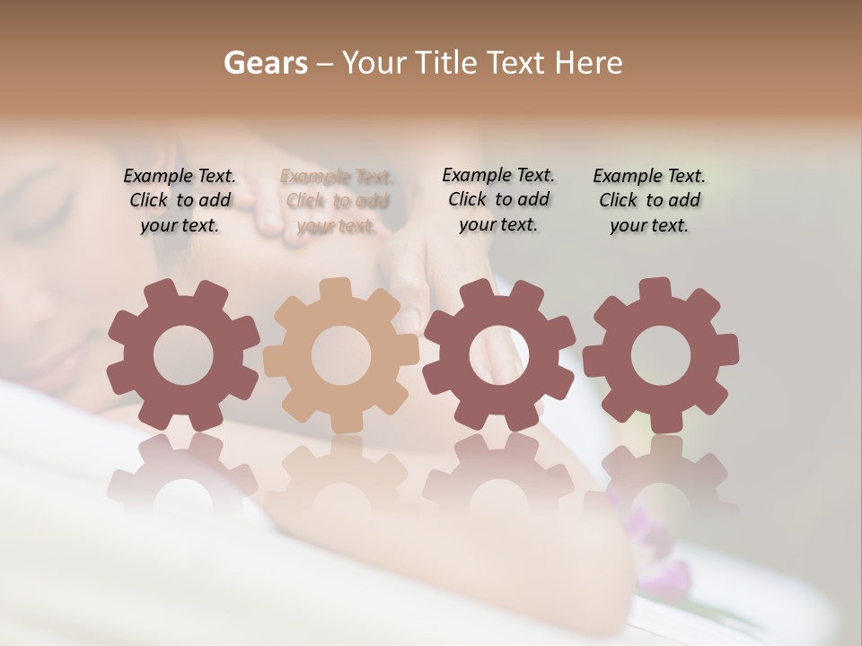 Lying Luxury Outside PowerPoint Template