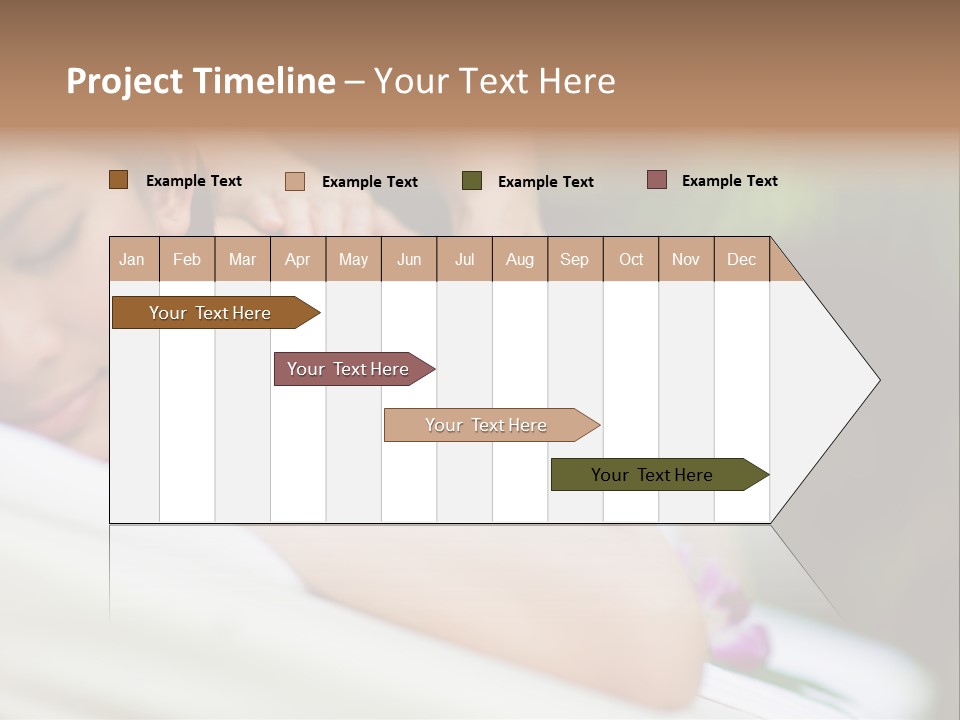 Lying Luxury Outside PowerPoint Template