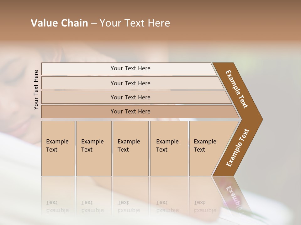 Lying Luxury Outside PowerPoint Template