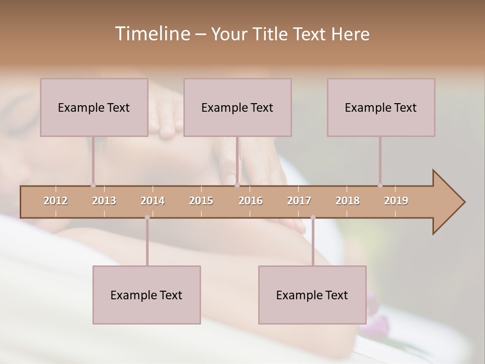 Lying Luxury Outside PowerPoint Template