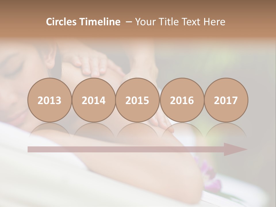 Lying Luxury Outside PowerPoint Template