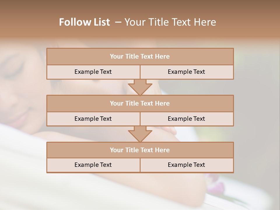 Lying Luxury Outside PowerPoint Template