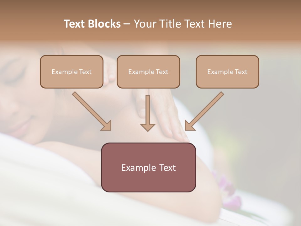 Lying Luxury Outside PowerPoint Template