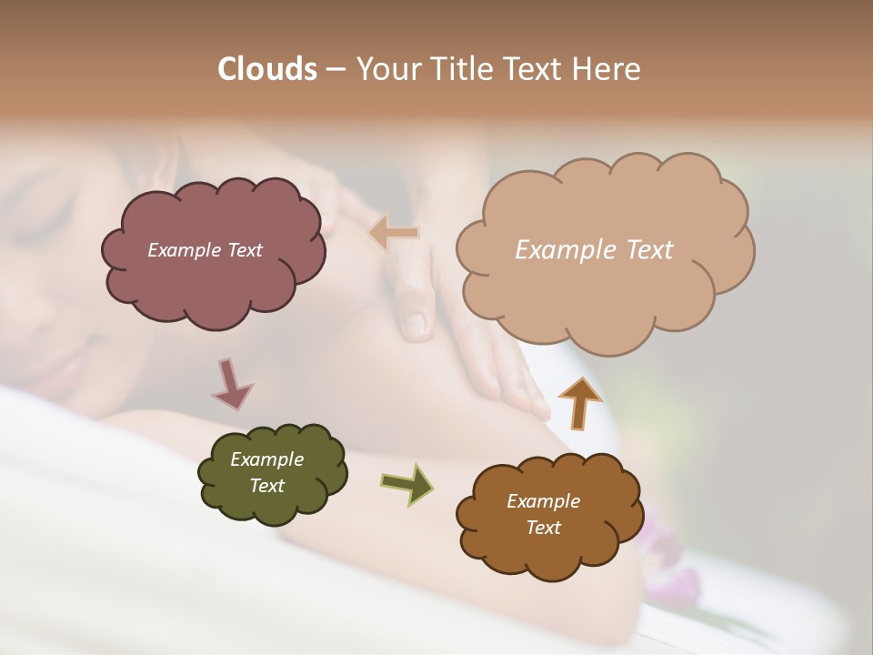 Lying Luxury Outside PowerPoint Template