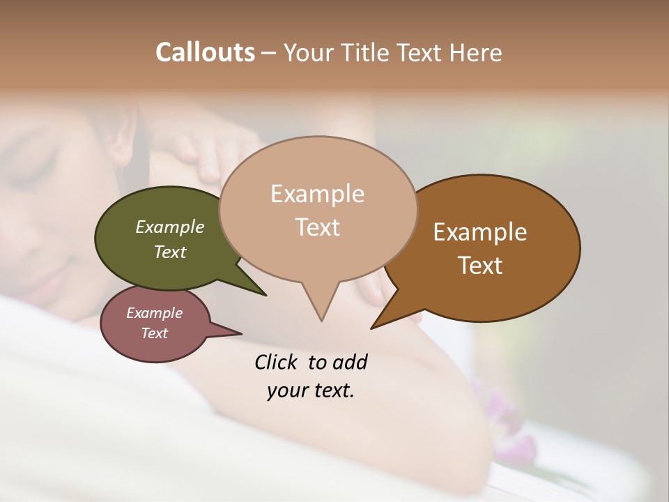 Lying Luxury Outside PowerPoint Template