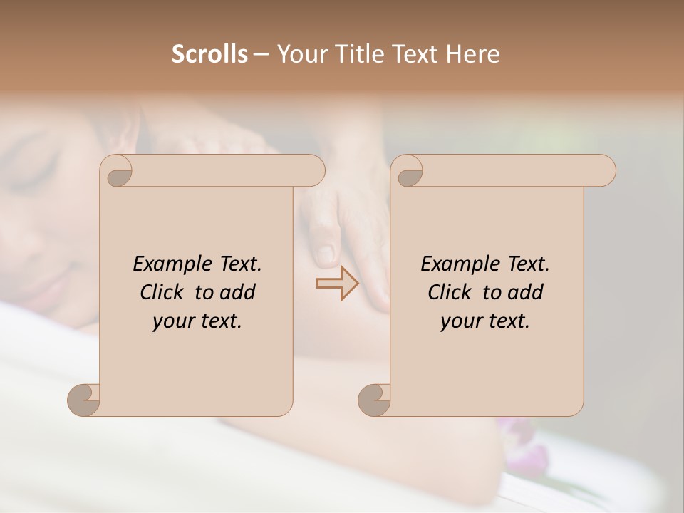 Lying Luxury Outside PowerPoint Template