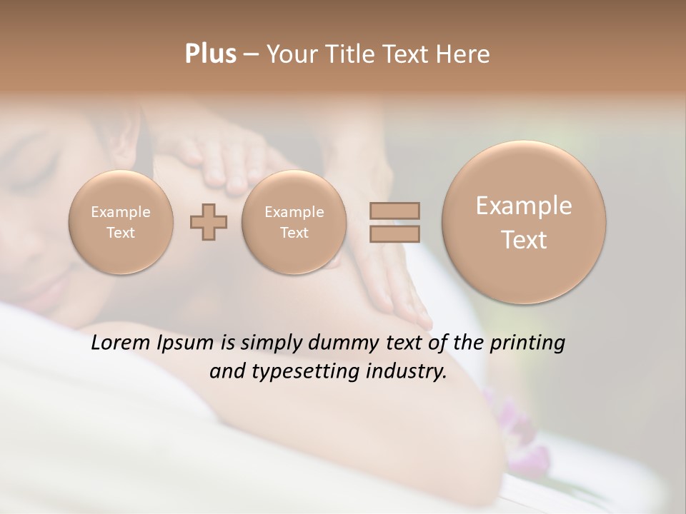Lying Luxury Outside PowerPoint Template