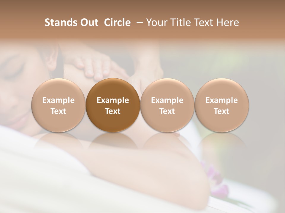 Lying Luxury Outside PowerPoint Template