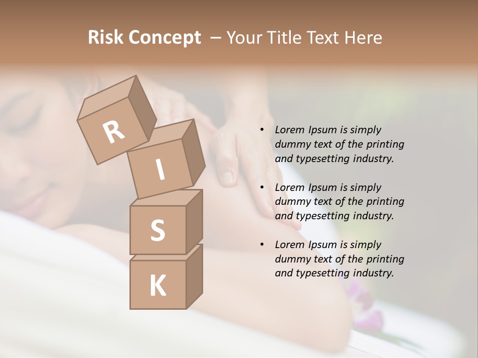 Lying Luxury Outside PowerPoint Template