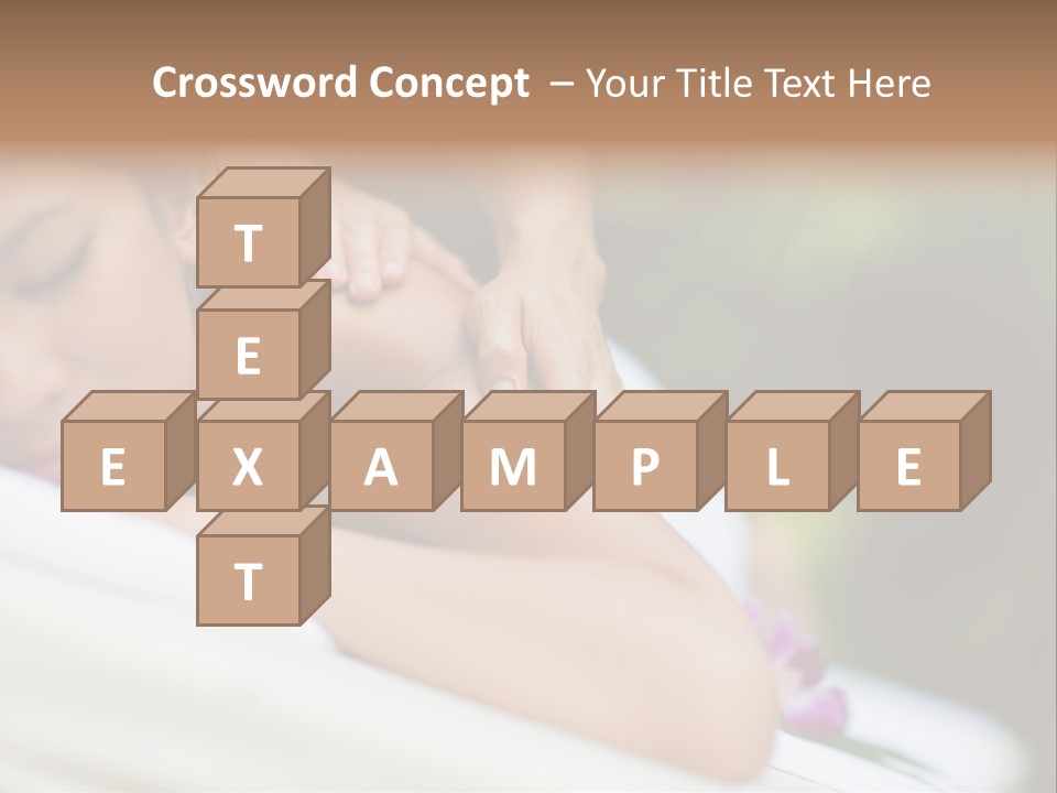 Lying Luxury Outside PowerPoint Template