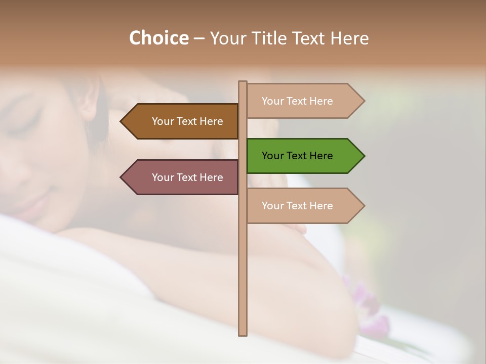 Lying Luxury Outside PowerPoint Template