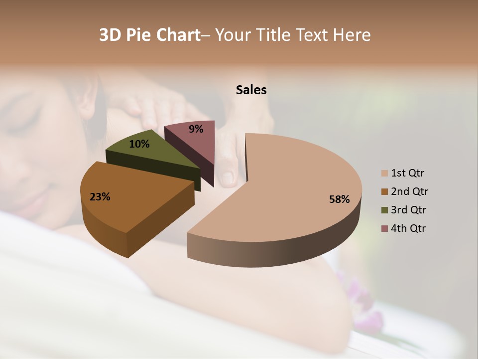 Lying Luxury Outside PowerPoint Template