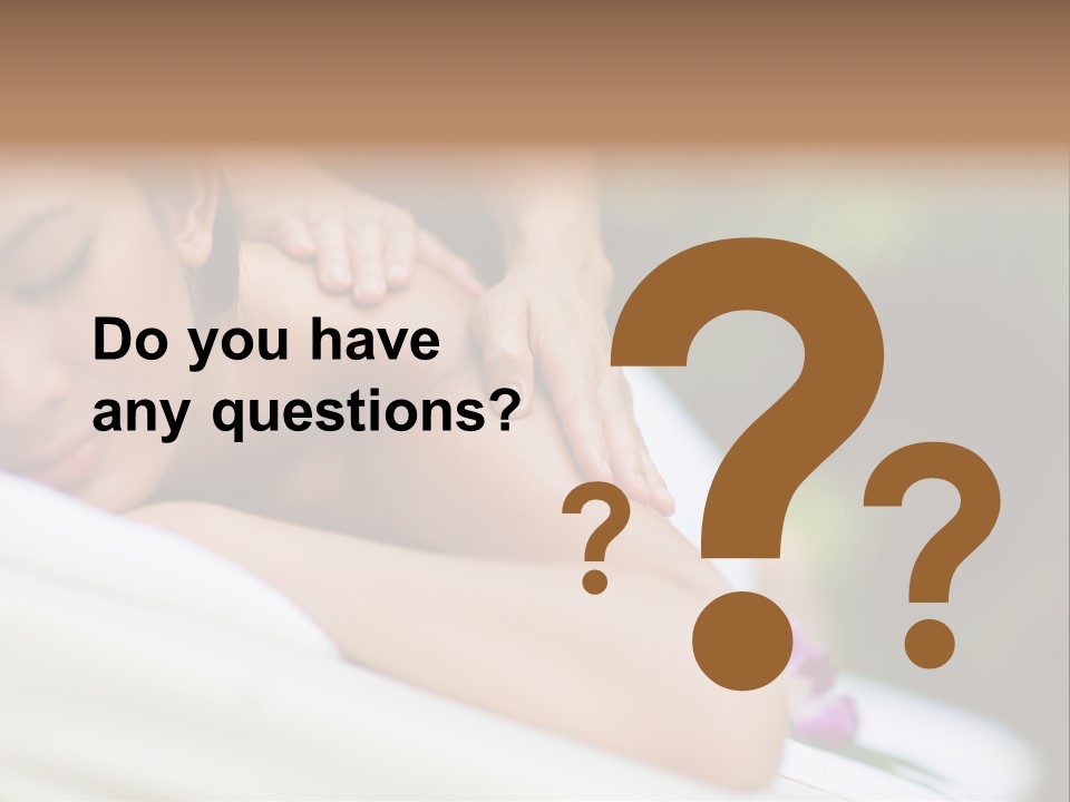 Lying Luxury Outside PowerPoint Template