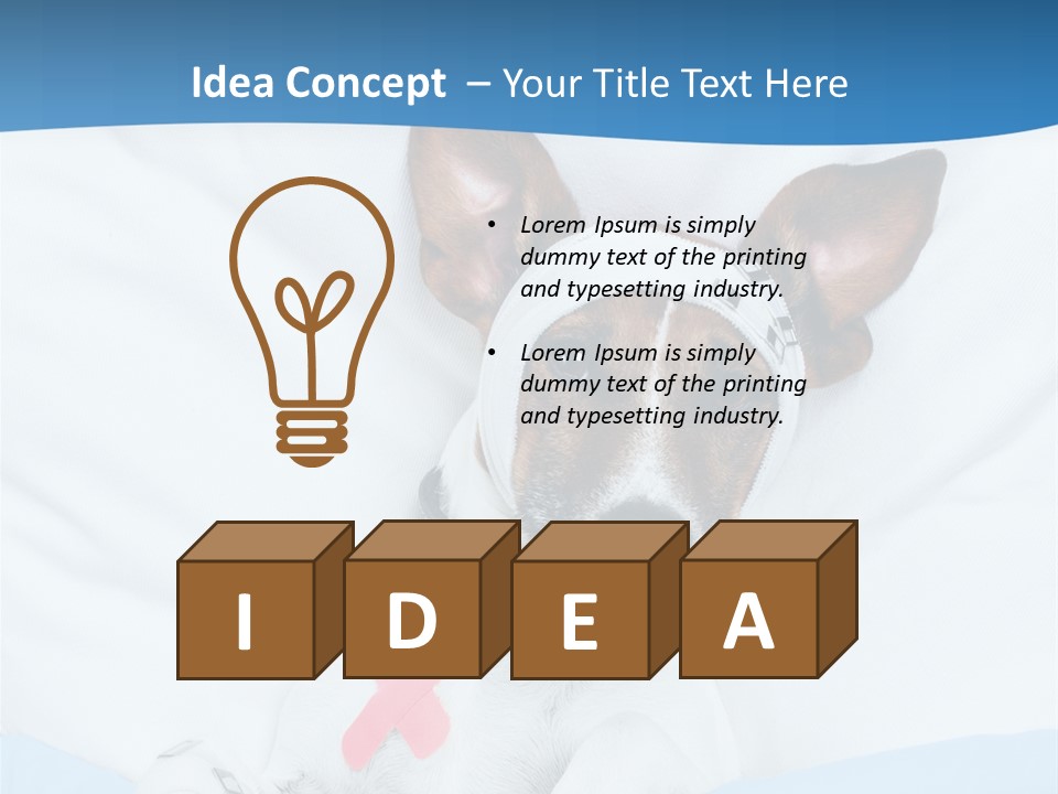 Pain Fever Sleep PowerPoint Template