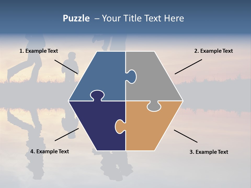 Stand Dad Wave PowerPoint Template