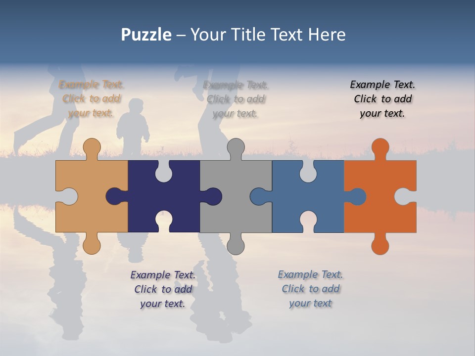 Stand Dad Wave PowerPoint Template