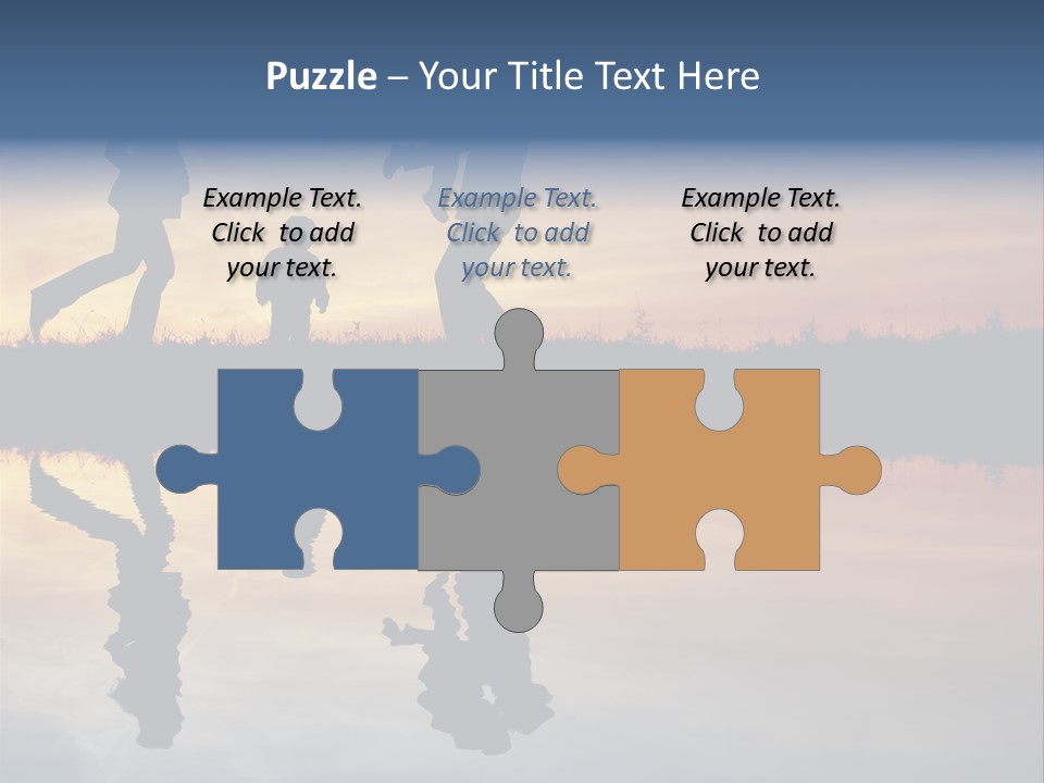 Stand Dad Wave PowerPoint Template