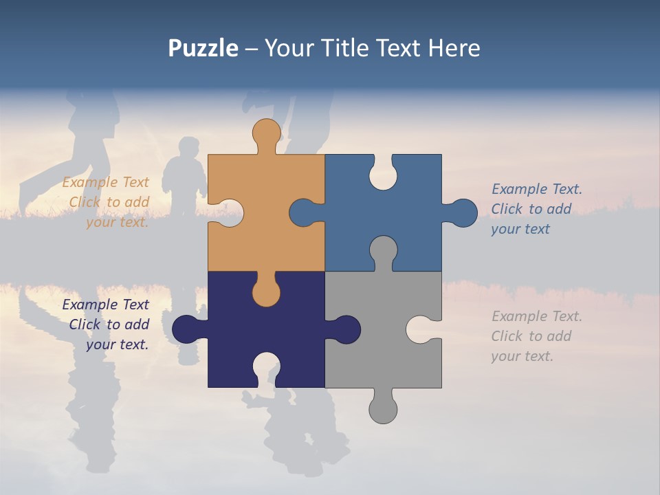 Stand Dad Wave PowerPoint Template