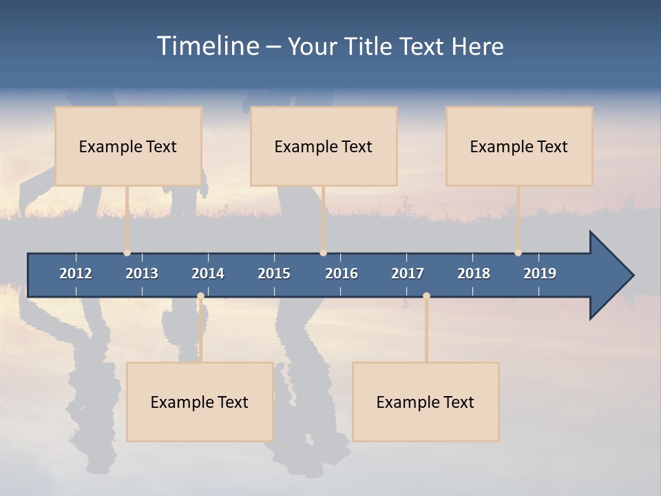 Stand Dad Wave PowerPoint Template